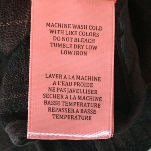 BLANK NYC Cotton Black Brown Plaid Girls Big Girl Size 4 NWT - Picture 8 of 8